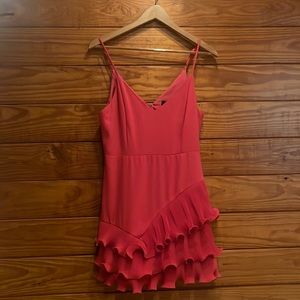 Pink Structured Dress